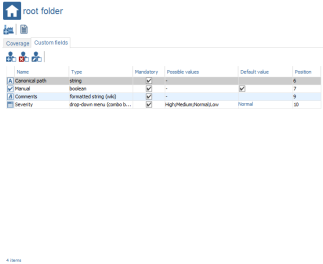 SUT Custom Fields